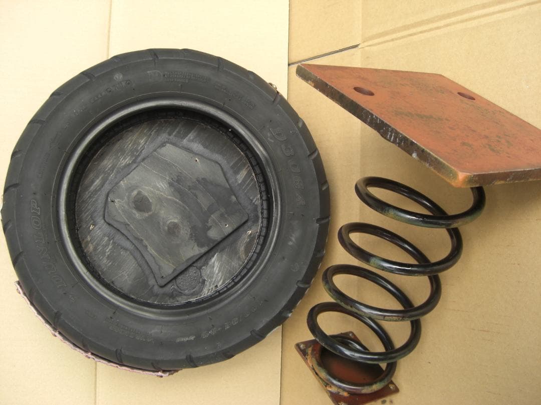 バイクタイヤ サイドテーブル ダウンサス チェア インテリア カリフォルニア