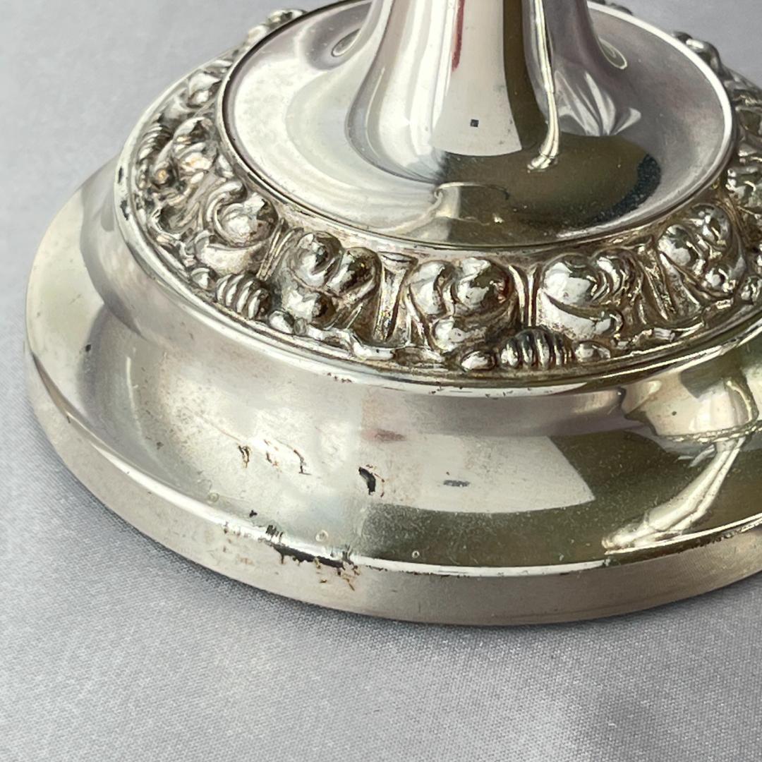 【IANTHE】薔薇のキャンドルスタンド ペア シングルスタンド