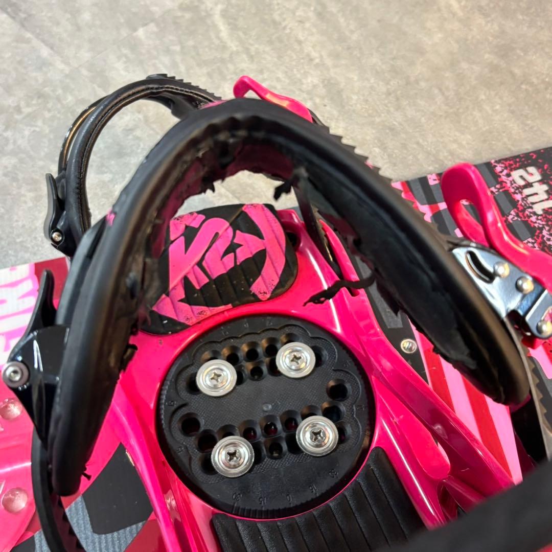 □ レディース K2 SPITFIRE 142cmスノーボード レディース 4点