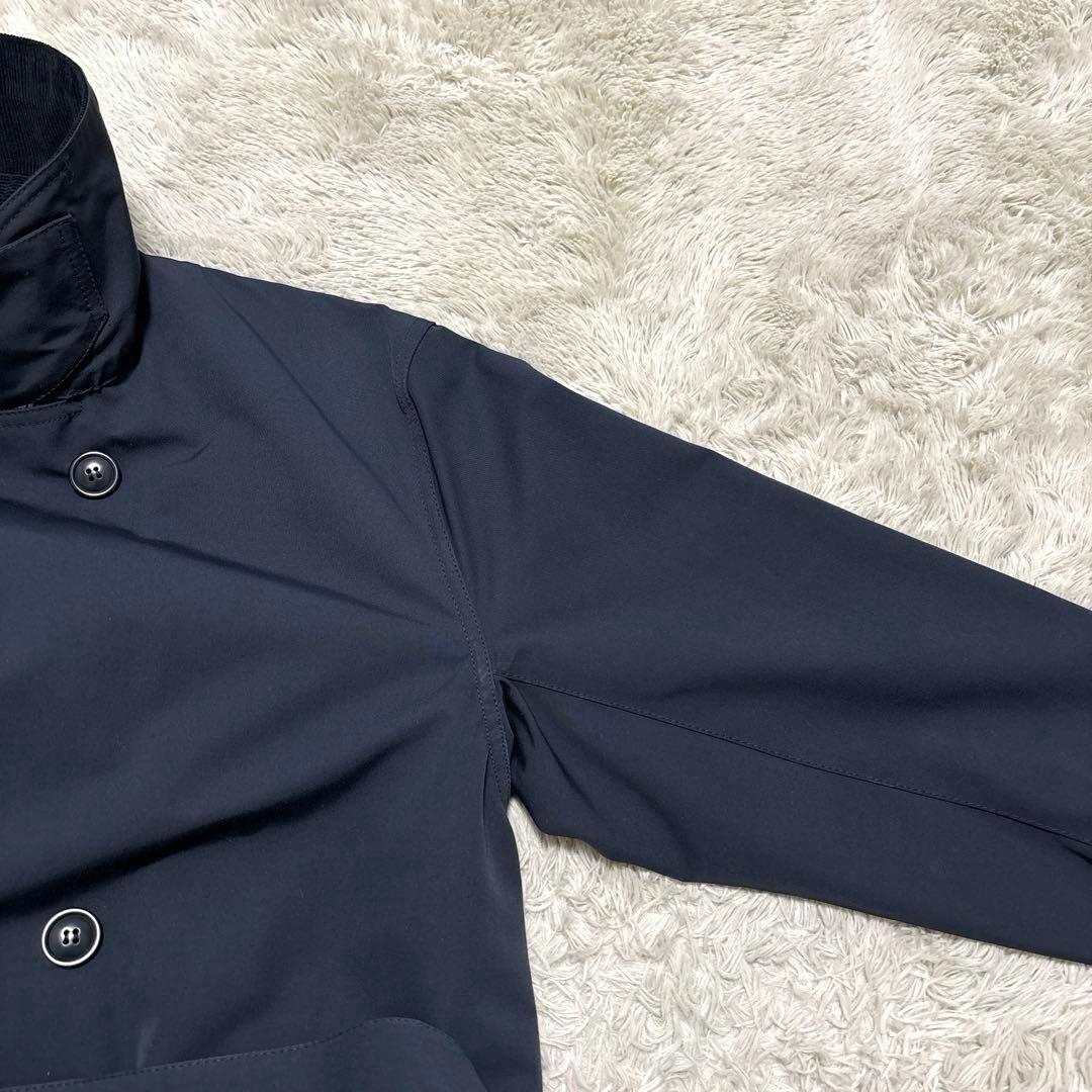 美品✨ブルガリア製✨バブアー トレンチコート 総柄 コーデュロイ ノンオイル