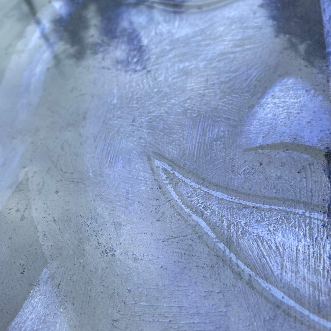 抽象的な仏像の絵画　TiTi作