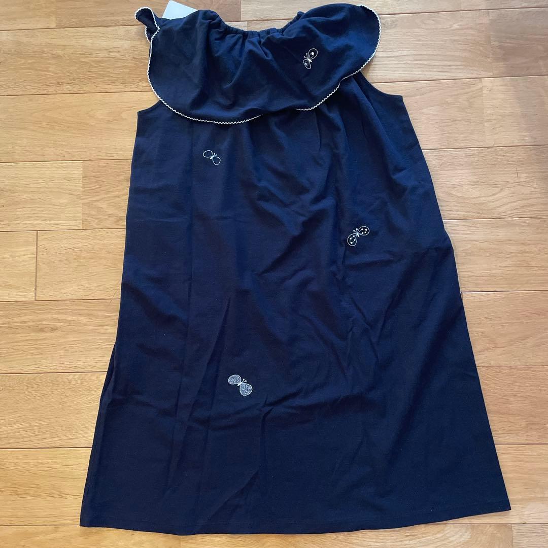 mina perhonen ネイビー ワンピース 140