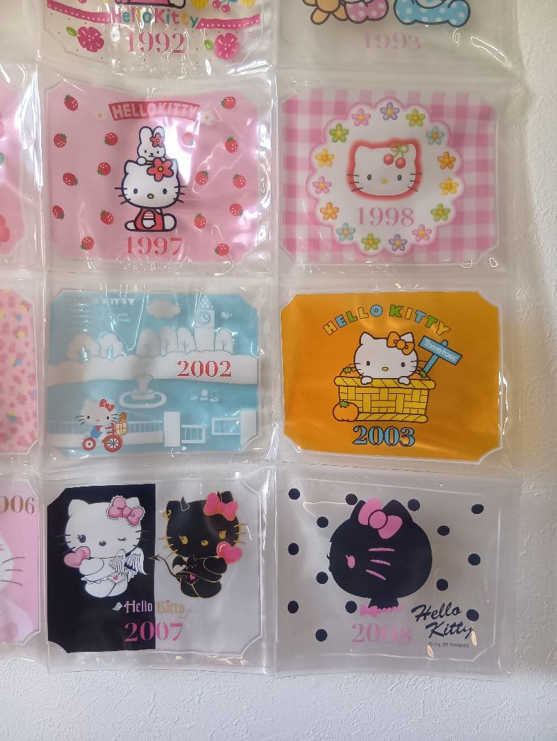ハローキティ 35周年記念 ウォールポケット 35ポケット