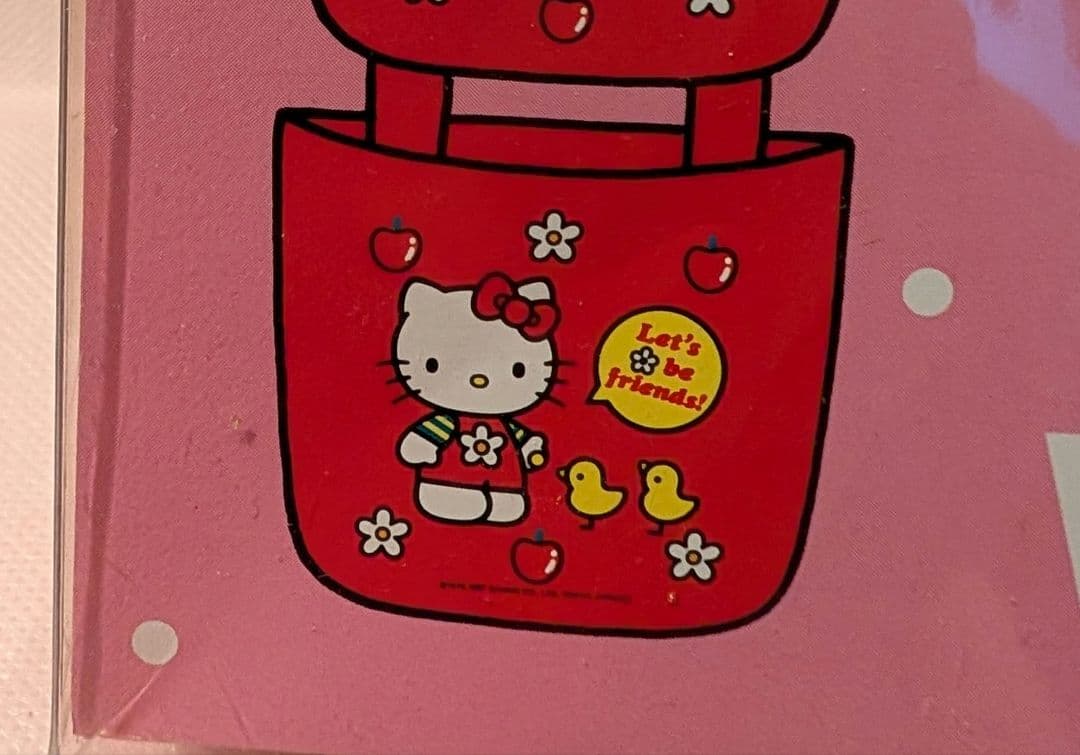 激レア！　ハローキティ　ウォールポケット　5連　当時物　1997年 未開封