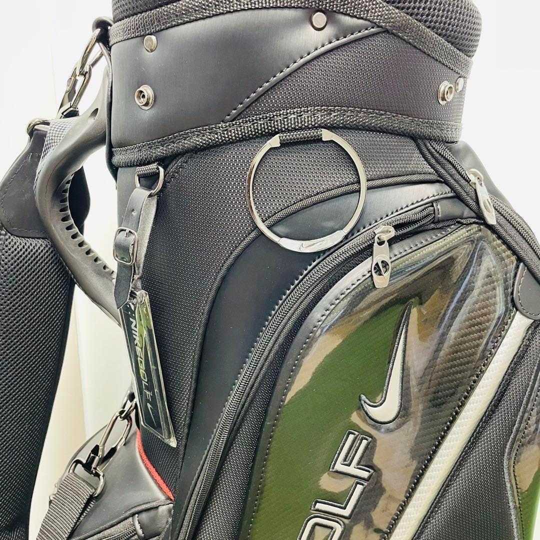 新品 未使用 NIKE ブラック キャディバッグ ゴルフ ナイキ メンズ