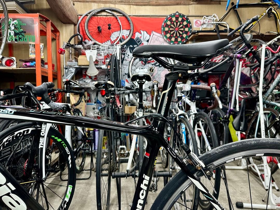 ビアンキ intenso基本分解発送送料無料！完成車配送もご相談ください！