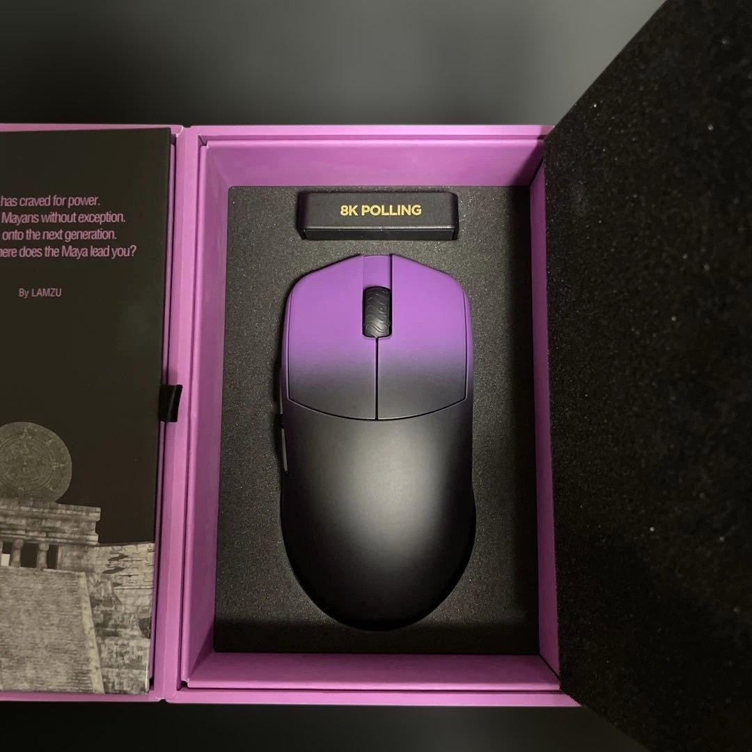 マウス・トラックボール LAMZU Maya X Purple Shadow