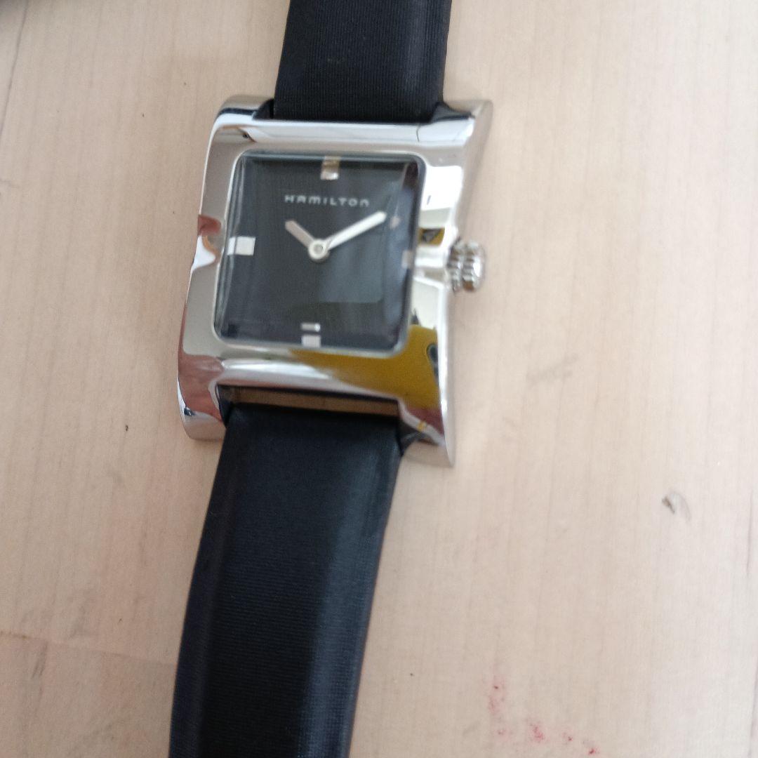 HAMILTON アナログ腕時計 ブラック