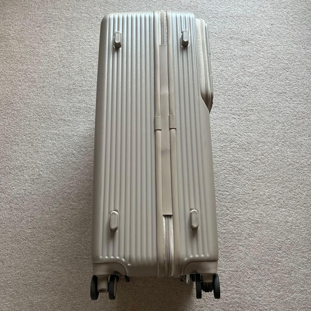 イノベーター スーツケース Lサイズ フロントオープン 92L ストッパー付き