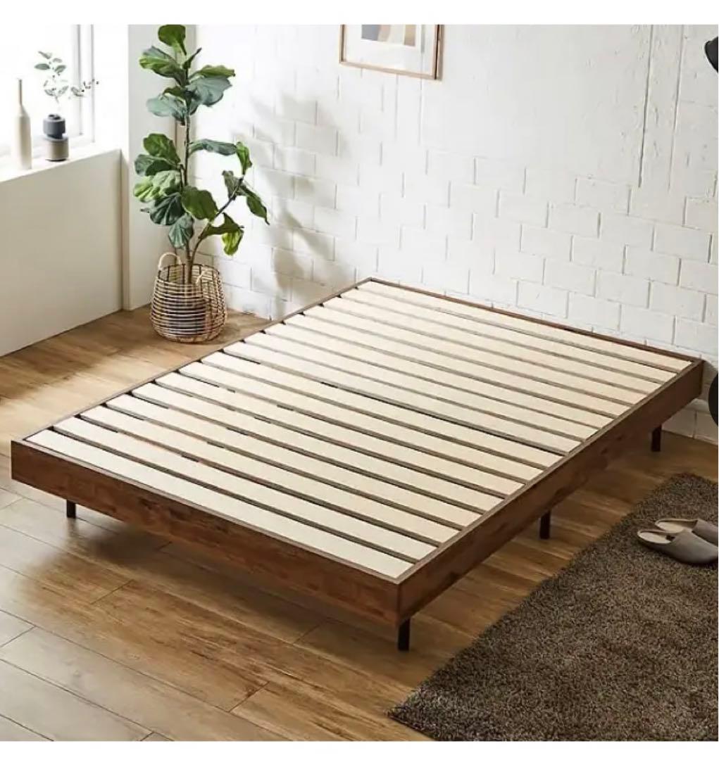 ヴィンテージウッドアイアンセミダブルベッド　富山引渡し限定