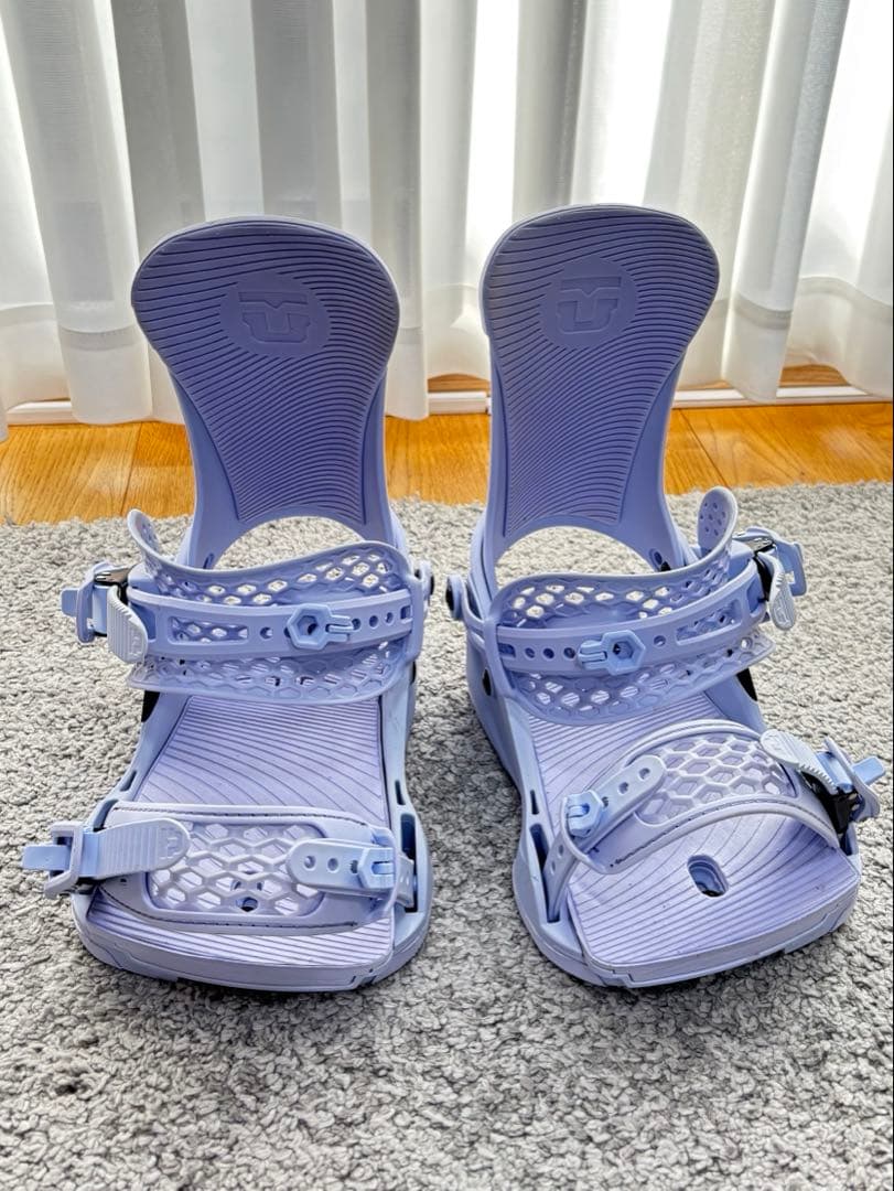 Union Trilogy スノーボードビンディング ライトブルー