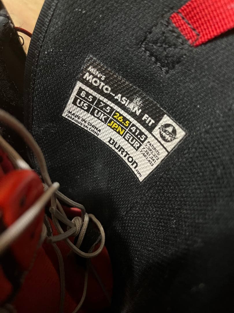スノーボードブーツ　Burton 26.5㎝