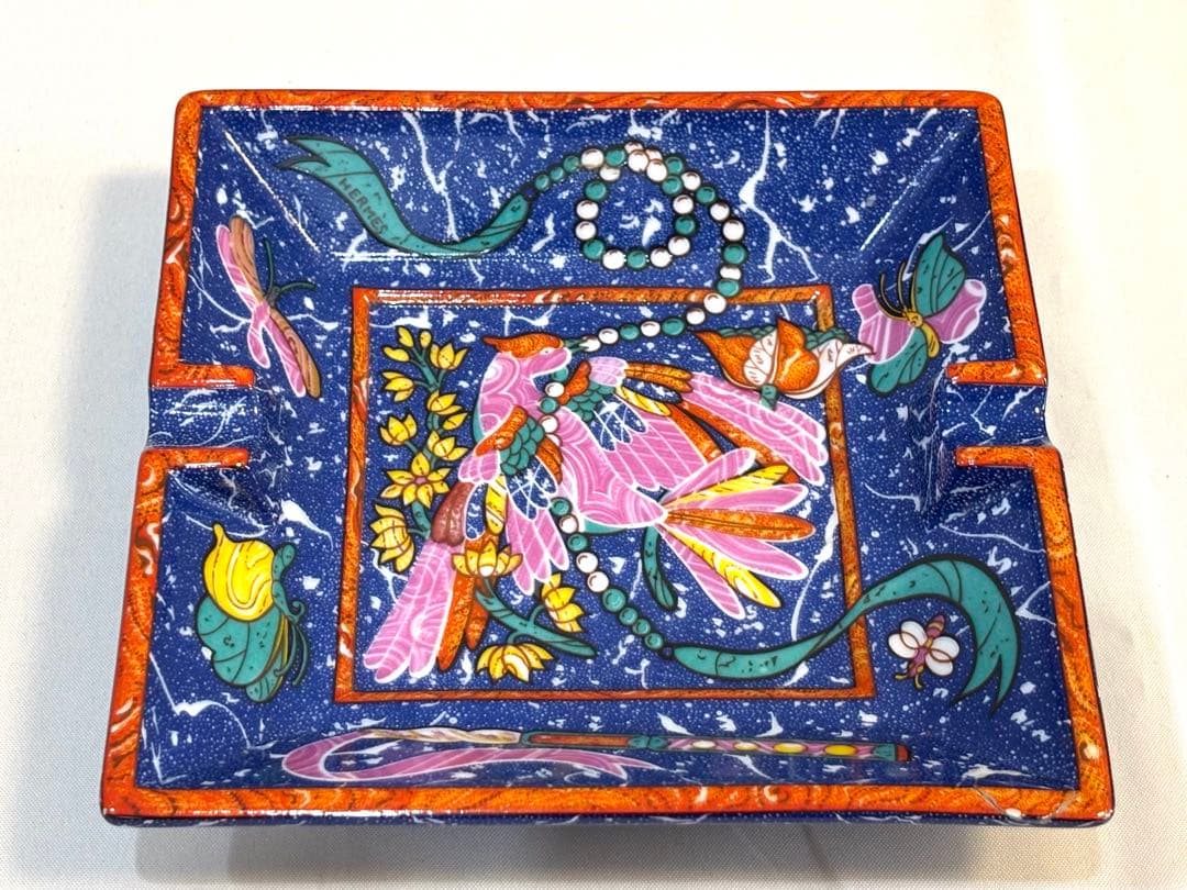 【未使用】HERMES 陶器灰皿　ピエール ドリアン・エ・ドクシダン