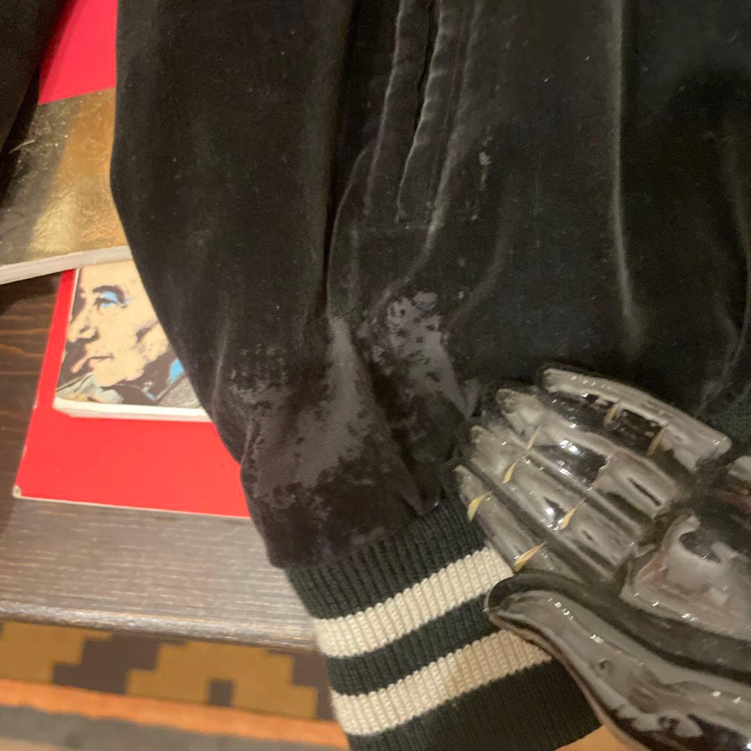 90s ヴィンテージ 別珍 スカジャン スーベニアジャケット 龍