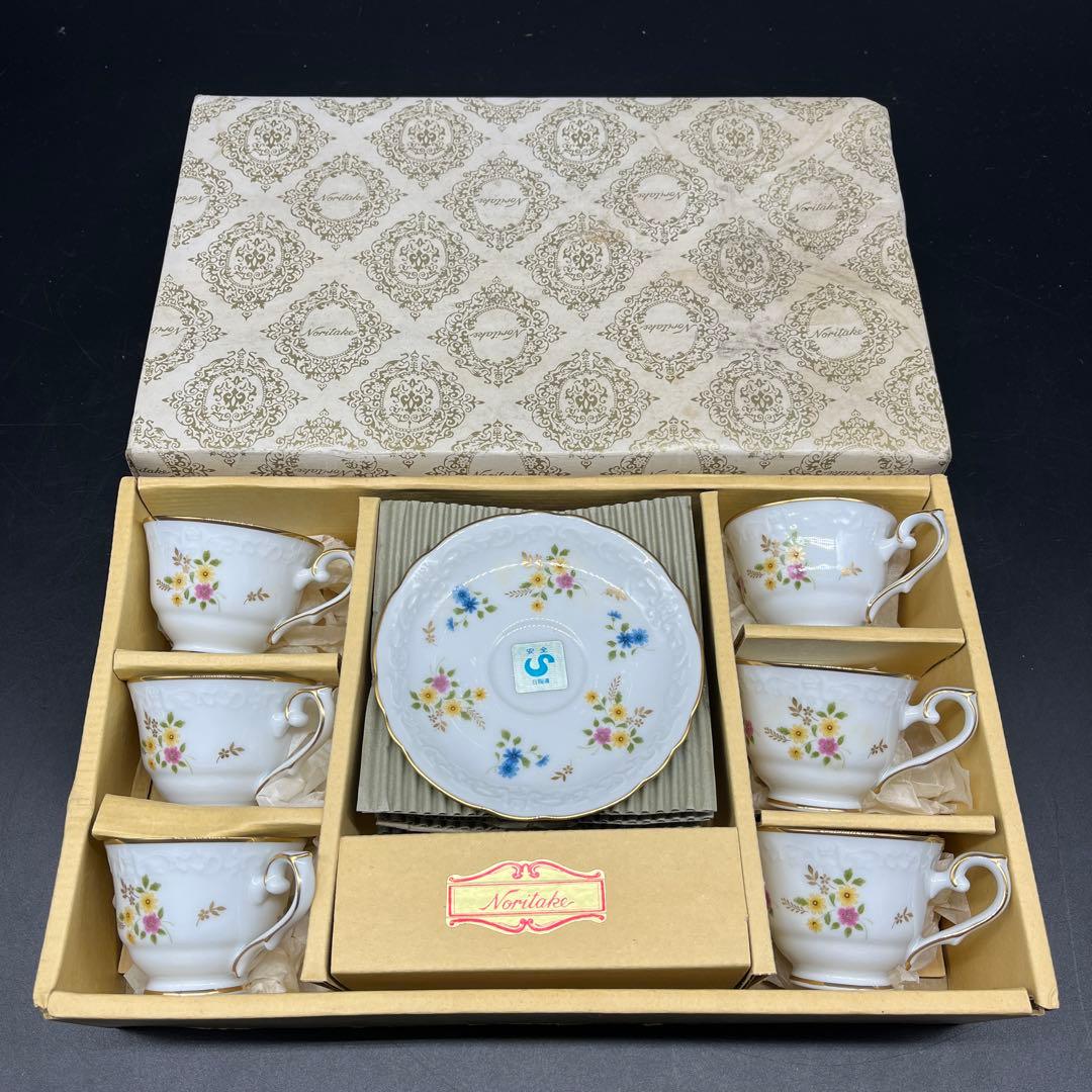 ⭐️新品 未使用品⭐️ Noritakeデミタスカップ&ソーサー 6客セット