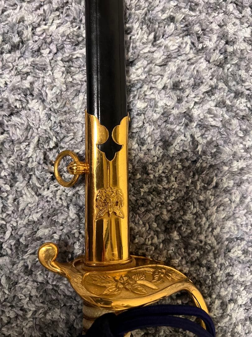 第二次世界大戦以前の自衛隊　指揮刀　サーベル　軍刀　日本刀　全長約90cm