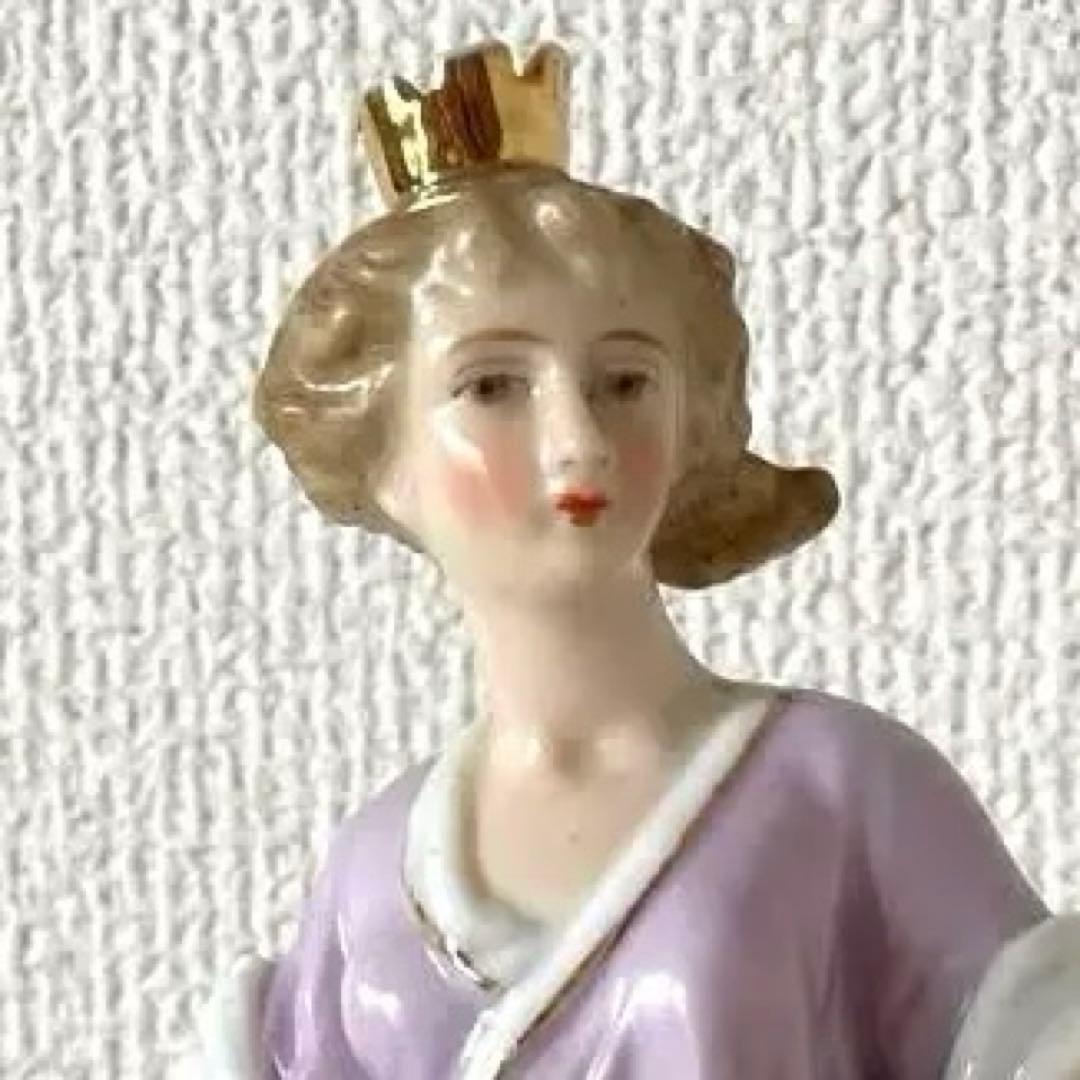 ＊G.Richard＊女王とライオン＊高さ２０cm・