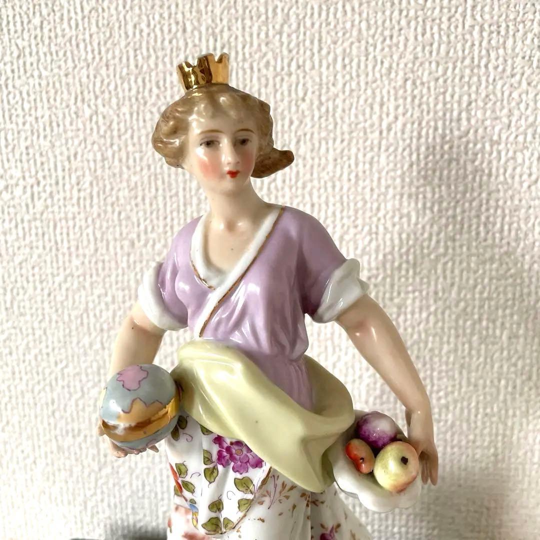 ＊G.Richard＊女王とライオン＊高さ２０cm・