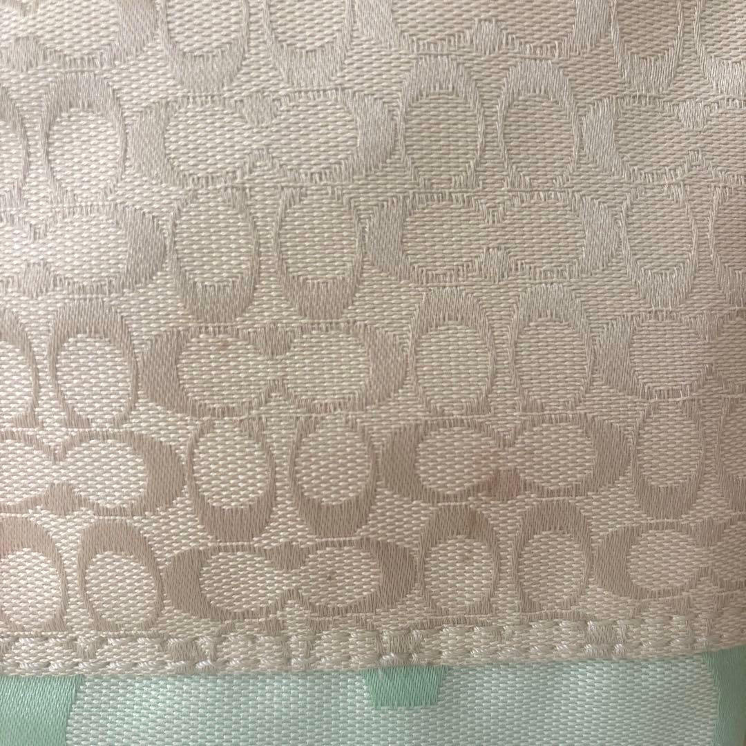 COACH コーチ　シグネチャー　トートバッグ　パッチワーク風　肩掛け