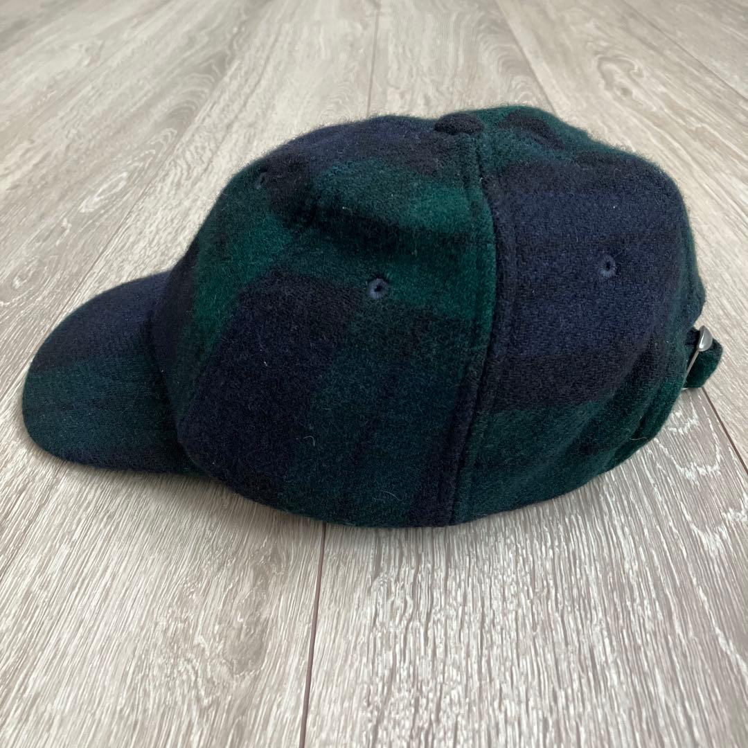 Polo Ralph Lauren ブラックウォッチ ウールキャップ チェック柄