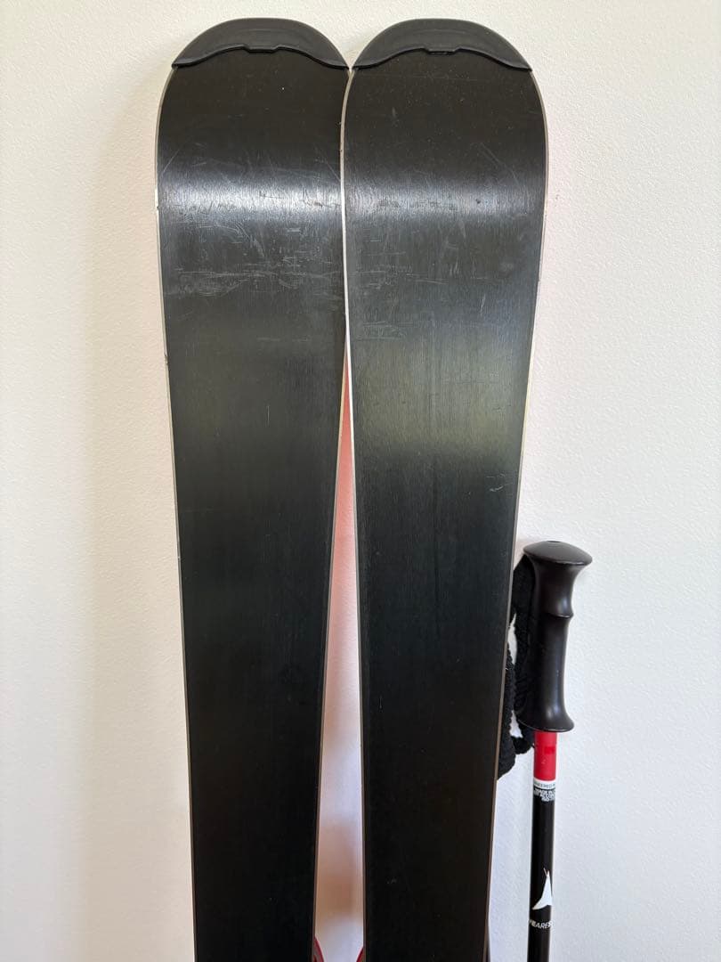 ATOMIC J2 スキー板 120cm ストック90cm付き