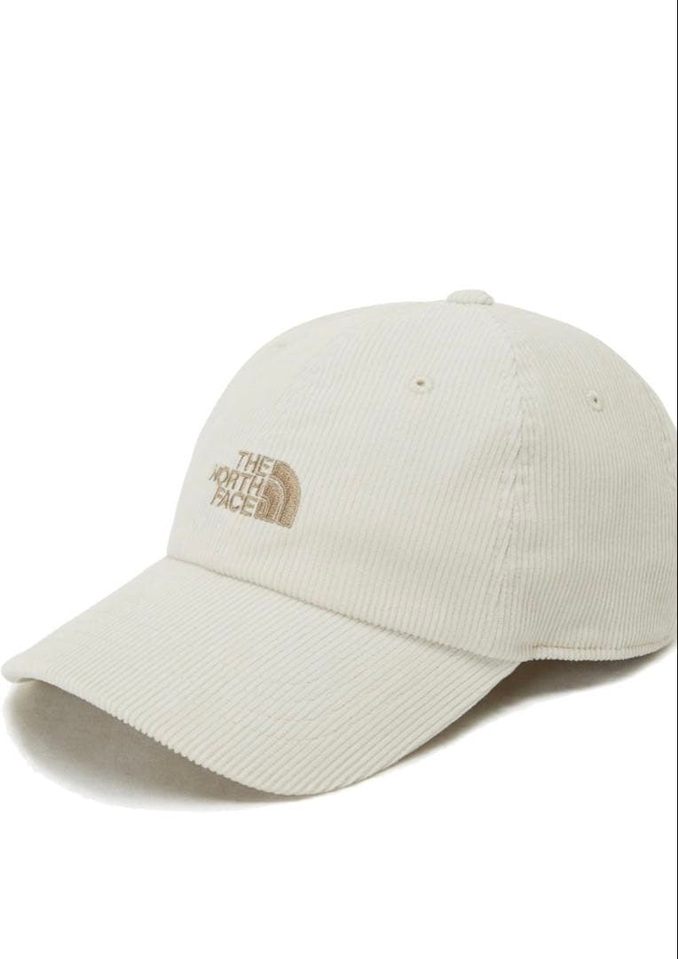 THE NORTH FACE アイボリー ベースボールキャップ
