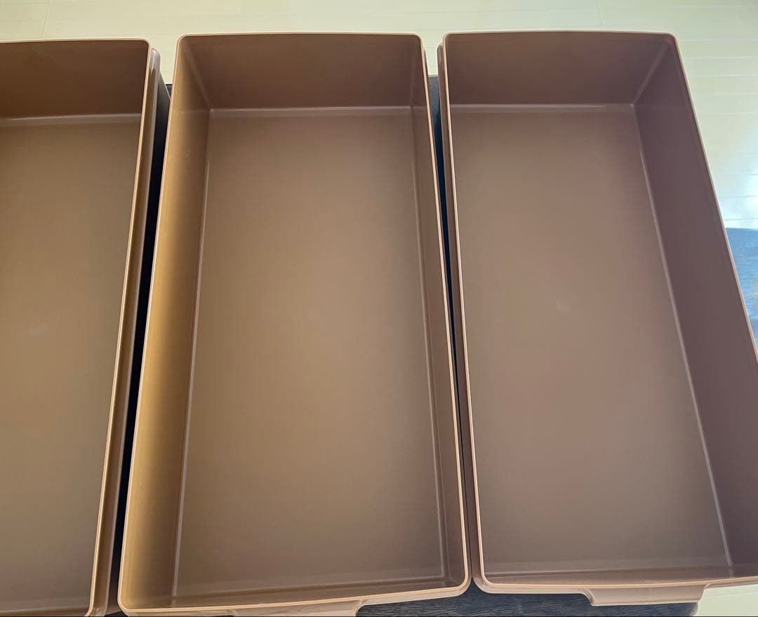 【特価・期間限定】タッパーウエア　ロングスーパーケース４個セット