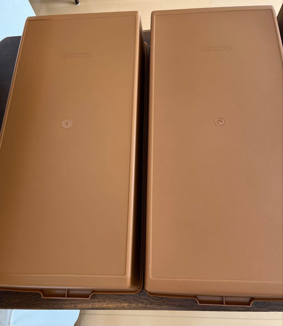 【特価・期間限定】タッパーウエア　ロングスーパーケース４個セット