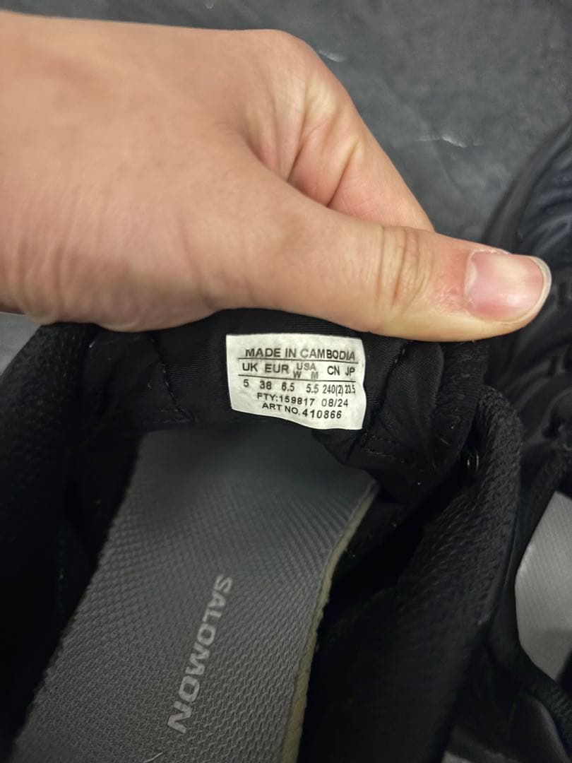 Salomon Speedcross ブラック スニーカー