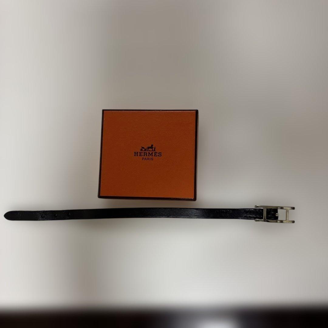 HERMES レザー ブレスレット