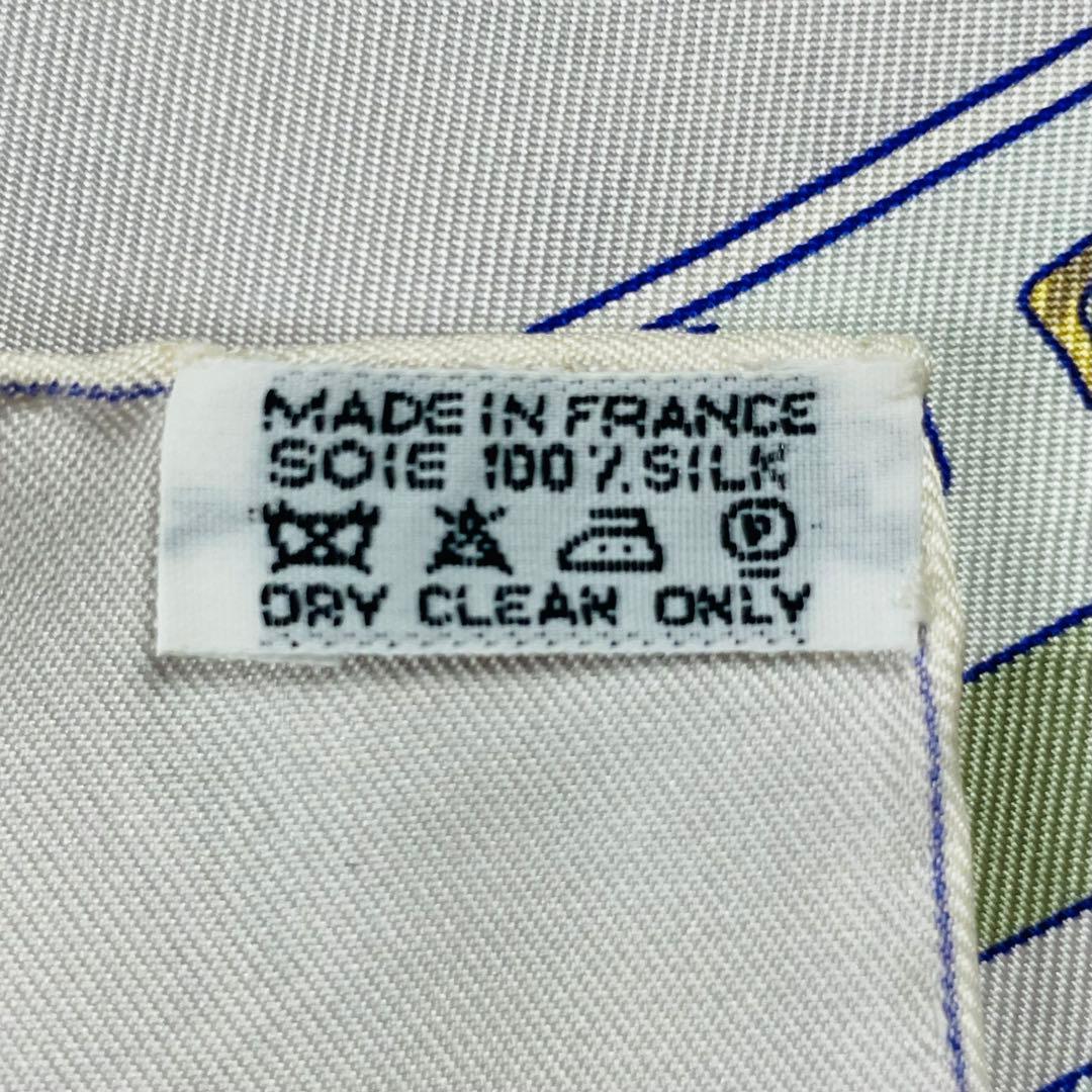 【新品未使用】エルメス カレ 90 スカーフ 大西洋の出会い シルク100%