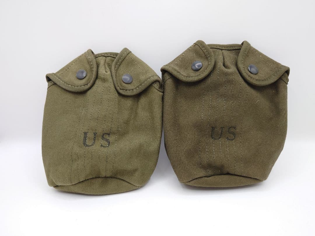 アメリカ軍実物放出品　M56キャンティーンカバー（初期型）2個セット
