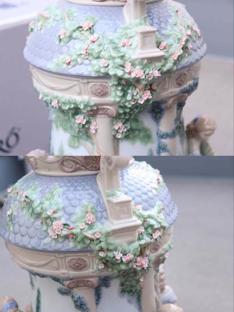 リヤドロ 　淑女の庭　500体限定　陶器人形　置物　フィギュリン　No1900