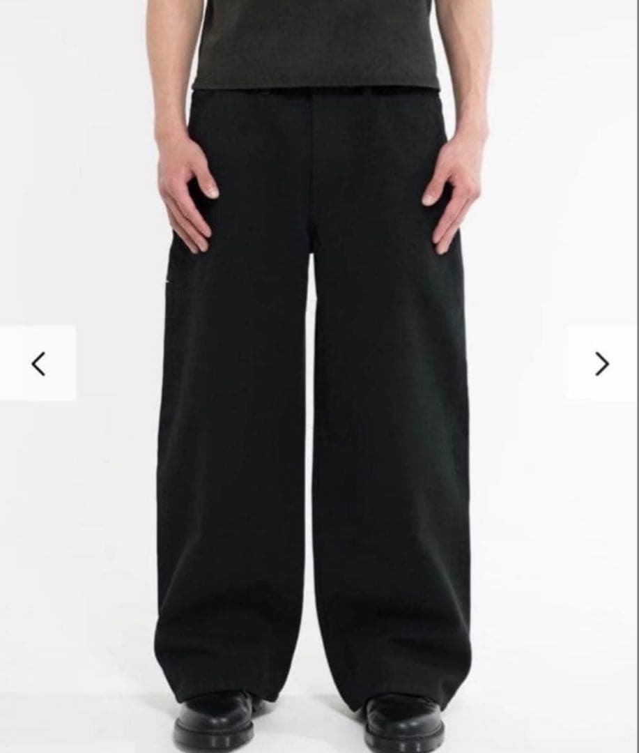 パンツ asapmode Stacked Canvas Wide-Leg Pants L