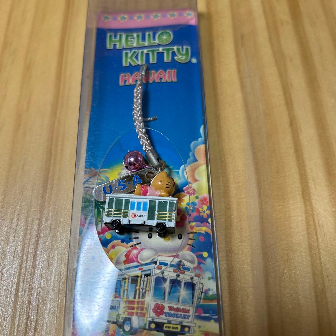 ハローキティ　ご当地根付け　ハワイ限定6点セット　日焼けキティ