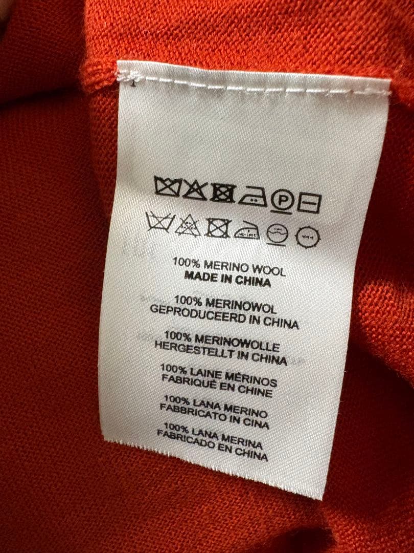 【ドリスヴァンノッテン】　半袖ニット　赤
