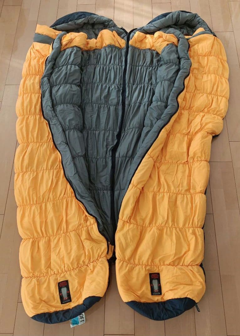 mont-bell Burrow Bag #2 2個セット 連結可能　シュラフ