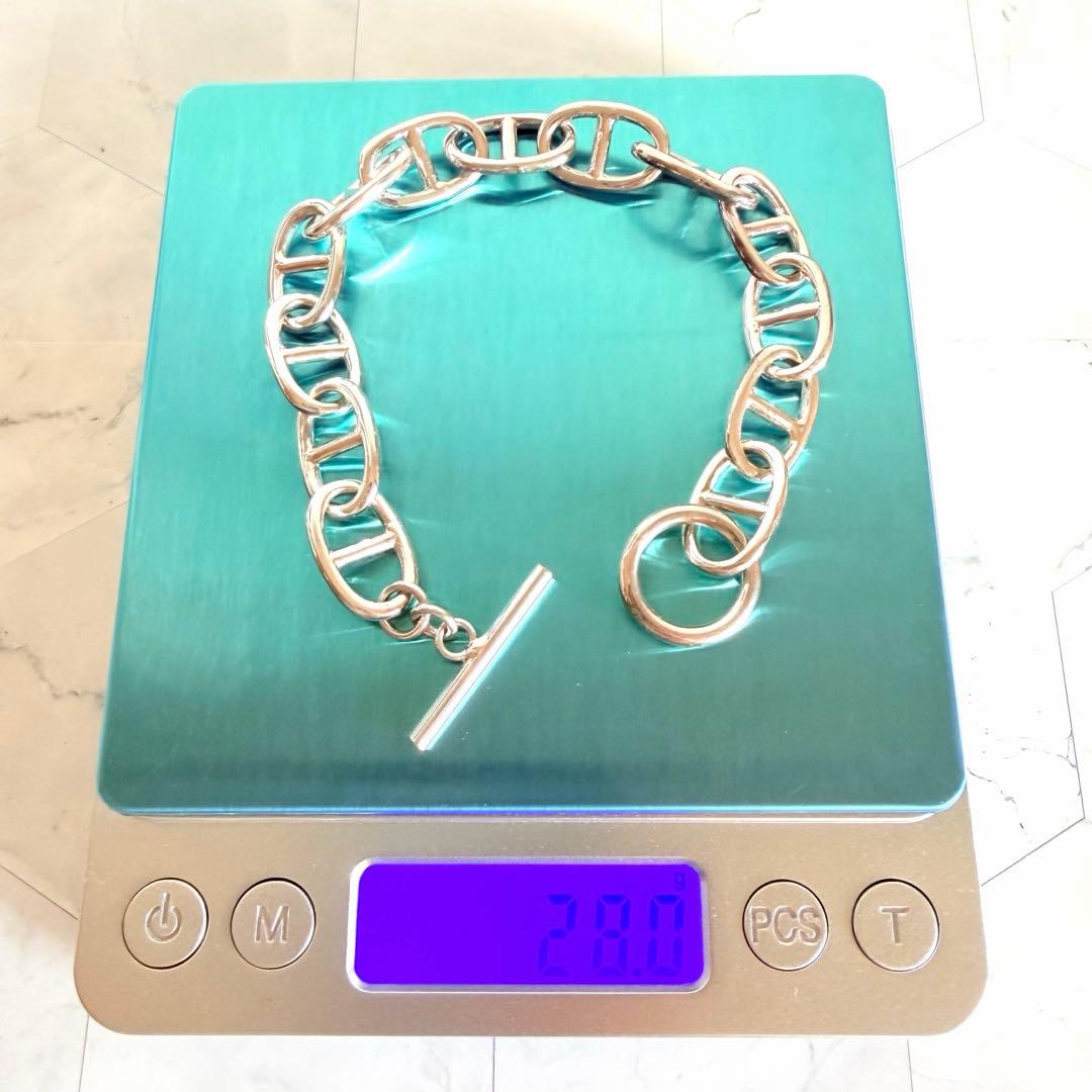 シェーヌダンクル シルバー925 アンカーチェーン GMサイズ 13コマ ブレス