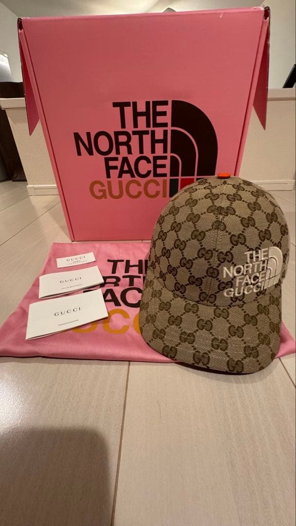 THE NORTH FACE x GUCCI ベースボールキャップ