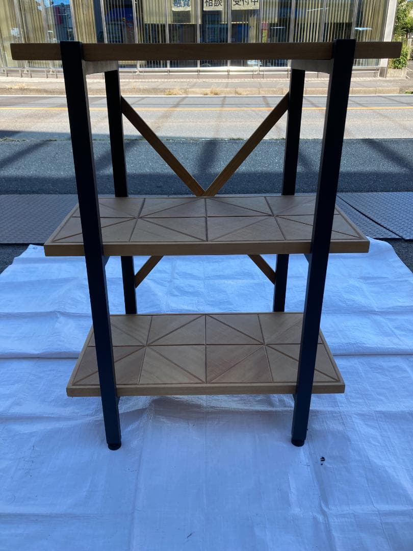 愛知岐阜/送料無料★美品★KALEIDO 3段ラック幅60 KAOR-60-D3