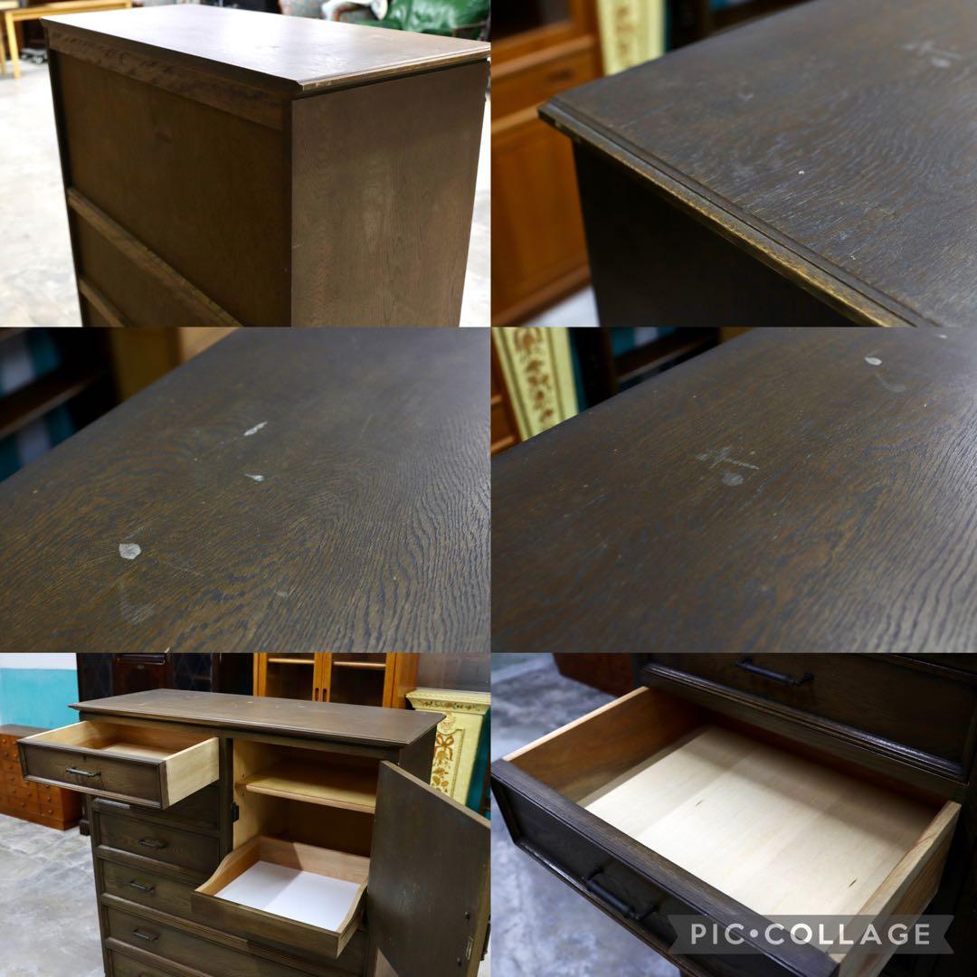 GMIH126B○永田良介商店 神戸洋家具 チェスト リビングボード 整理箪笥