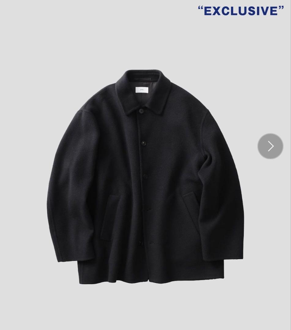 ATON エイトン 別注　Double Cashmere Melton カシミヤ