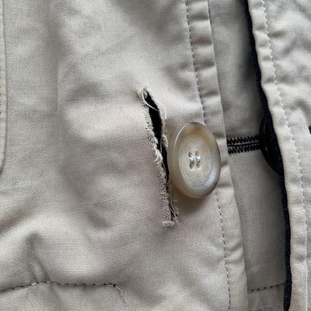 【ぴかそ 様】80sバーバリーズ リバーシブルウールフィールドハーフコートスペイ