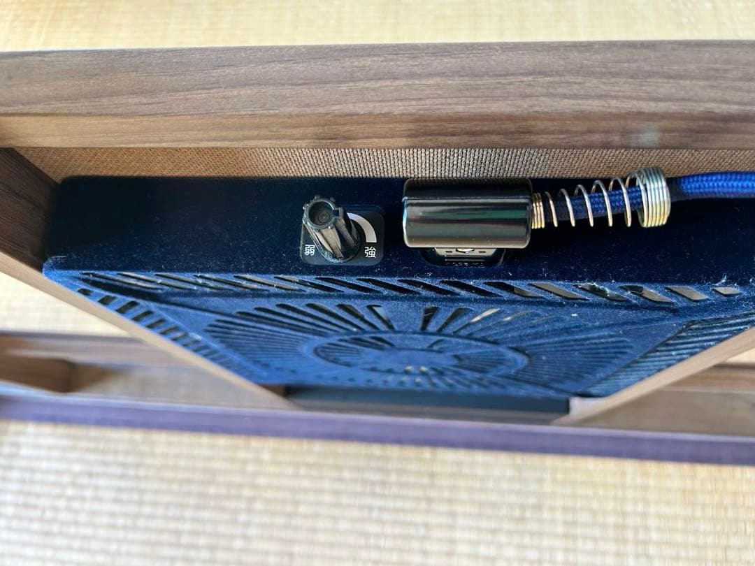 【ニトリ】 大型木製こたつ　ダークブラウン