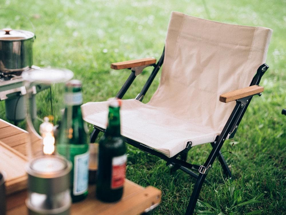 新品）スノーピーク　ローチェアー　アイボリー