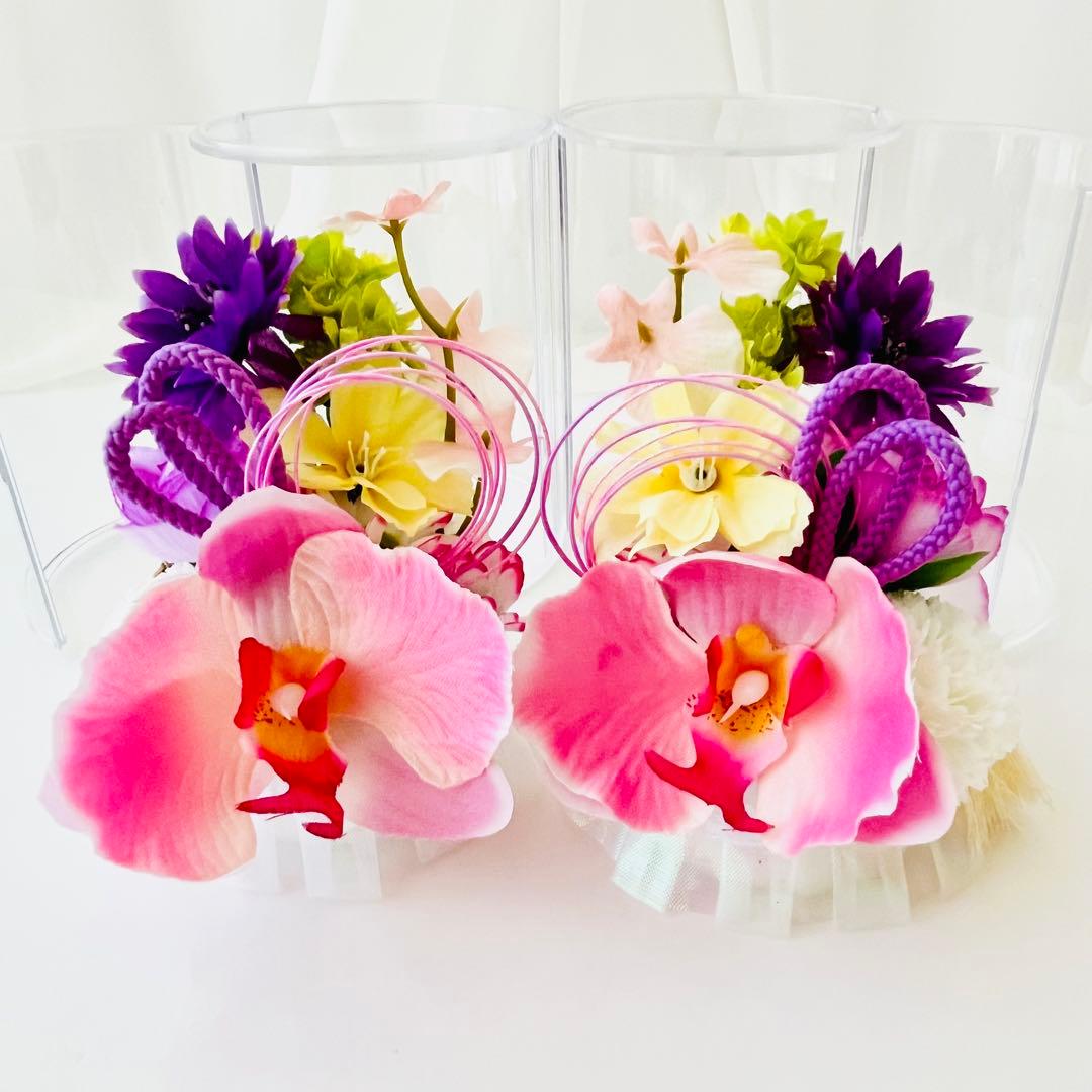 いいね不要様 オーダー 仏花 2対 ケース入り 仏花 一対