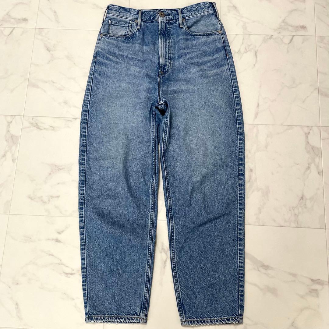 美品 アッパーハイツ×東原妙子 THE FIG FLOW デニムパンツ 25