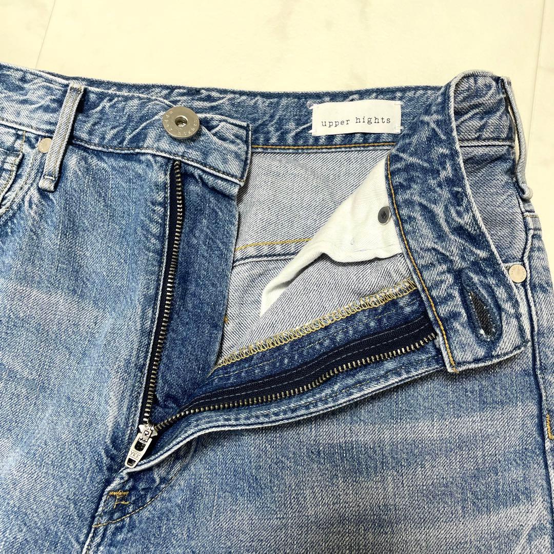 美品 アッパーハイツ×東原妙子 THE FIG FLOW デニムパンツ 25