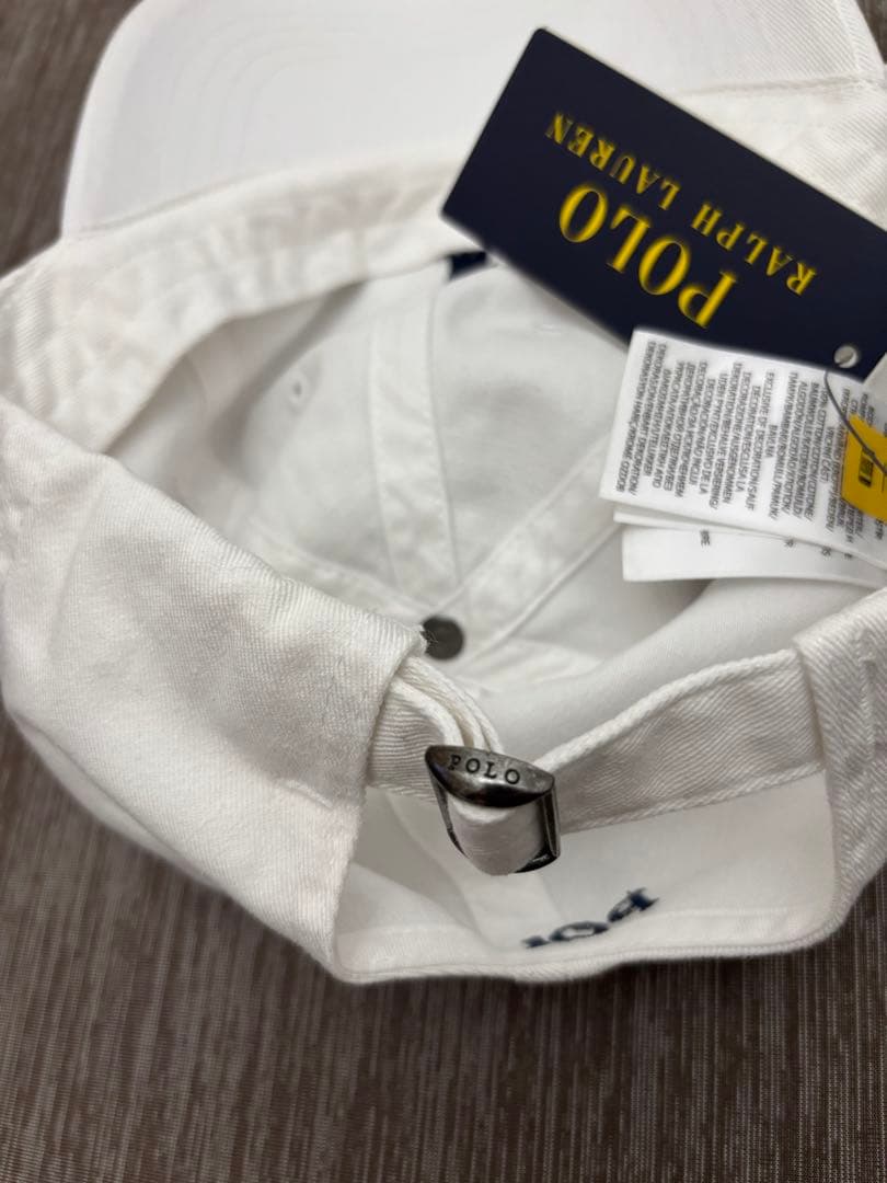 POLO RALPH LAUREN コットンチノボールキャップ