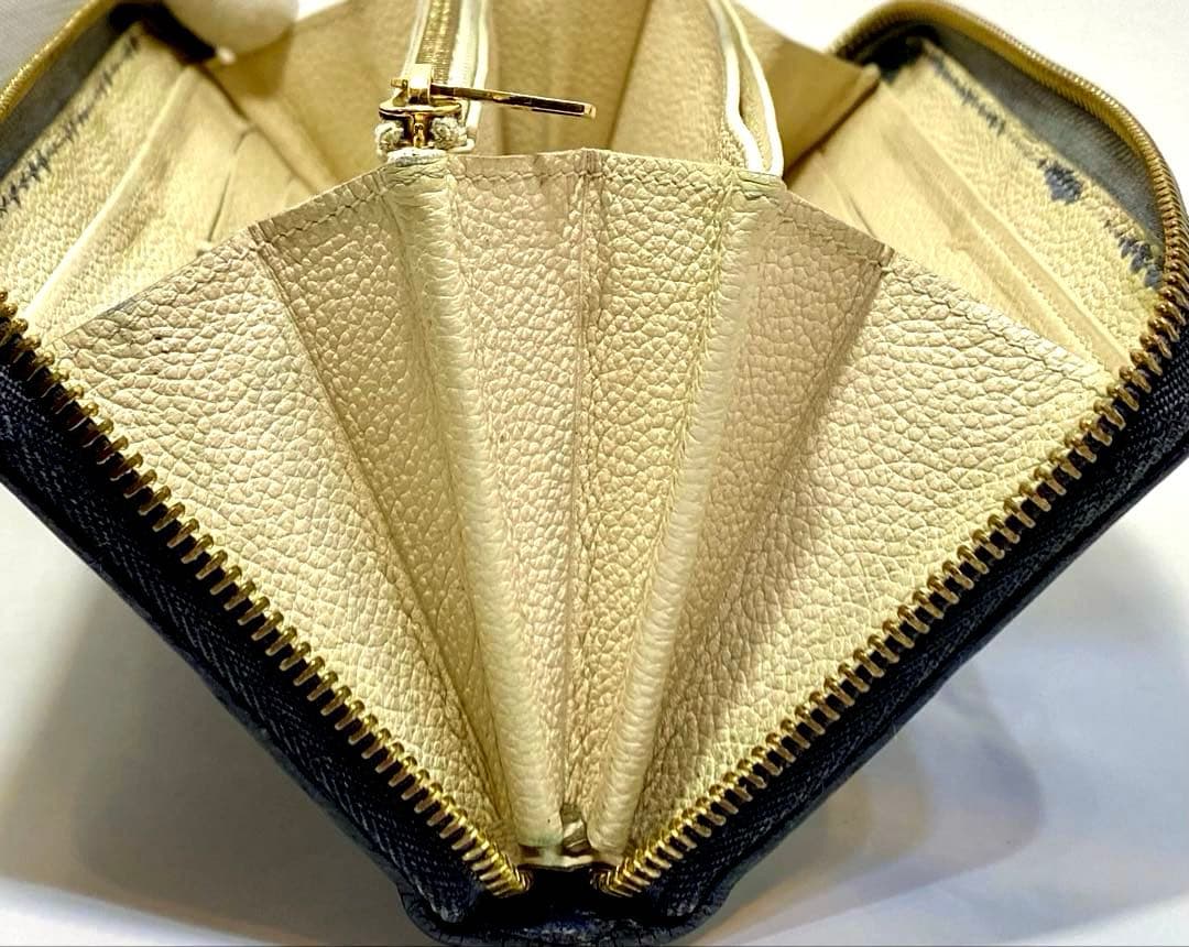 LOUIS VUITTON 長財布 ネイビー